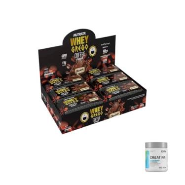 Imagem de Kit Whey Grego Bar Coffee Chocolate + Creatina Monohidratada DUX 300g