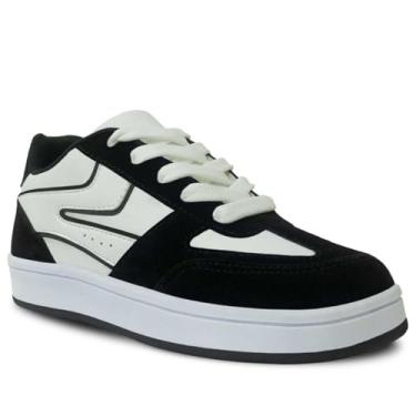 Imagem de Tênis Infantil Menino Menina 28ao37 Moda Casual 11.141J (Branco/Preto, BR, Criança de 4 a 8 anos, Numérico, 31)