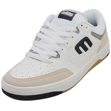 Imagem de Etnies Tênis de skate masculino Loot Mid Puff Cupsole, Branco/Azul marinho, 40