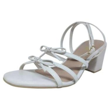 Imagem de Sandália Feminina Conforto e Laços Muito Estilosos Sua Cia-Feminino