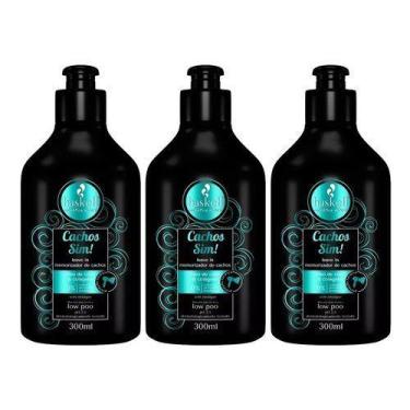Imagem de Haskell Cachos Sim Kit 3 -leave In Modelador De Cachos 300ml