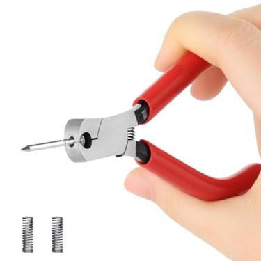 Imagem de pinedash pro Kit de alicate de eixo de carro Derby para carro Pinewood - Ferramenta de extração de eixo de carro Derby, cabeça de arco de metal, acessórios para carros Derby, essenciais para pregos de