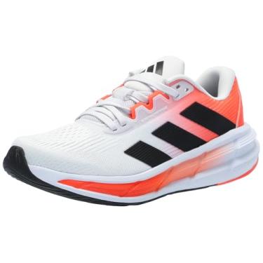 Imagem de adidas Tênis de corrida masculino Questar 3, Cinza/preto/vermelho solar, 40