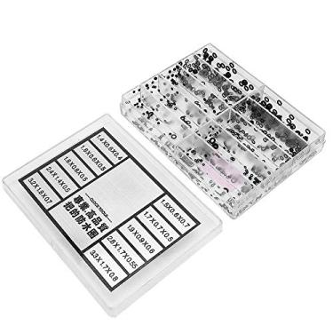 Imagem de Ymiko Vedações de Anel o à Prova d'água para Reparo de Relógio, Juntas de Substituição, Adequadas para Coroas e Costas de Relógio, Acessórios Essenciais de Kit de Ferramentas