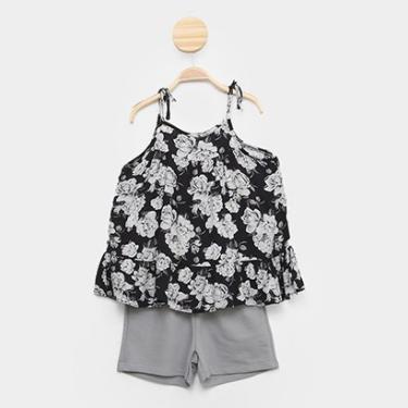 Imagem de Conjunto Infantil Milon Bata e Short Feminino-Feminino