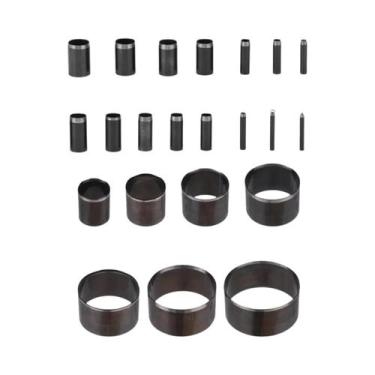 Imagem de Conjunto De Furadores Redondos De 1-50mm 22 Peças Ferramenta De Corte 