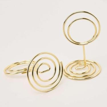 Imagem de Pacote com 20 porta-cartões de mesa, tamanho pequeno, para casamento