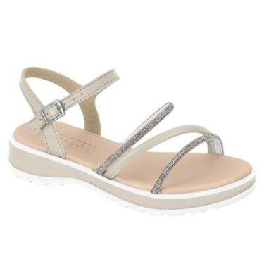 Imagem de Sandália Infantil Feminina Papete Molekinha Leve Casual-Feminino