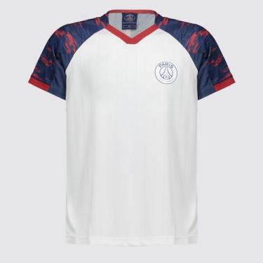Imagem de Camisa PSG Wemix Infantil Branca - Braziline, 12 ANOS