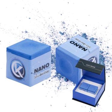 Imagem de KONLLEN Giz de bilhar nano tecnologia de taco de sinuca para torneios profissionais dedicados para gizes de bilhar (excelente desempenho, reduzir o erro, durável)