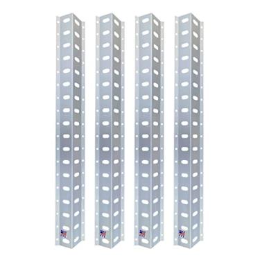 Imagem de Pit Posse Trilho de reboque de 91,44 cm com sistema de amarração de trilho de carga E L S kit de âncora (4 unidades) feito nos EUA - Reboque fechado, garagem, loja, caminhão, catraca de alumínio, suporte de correia de segurança E-Track S-Track L-Track 3 pés (4 unidades)