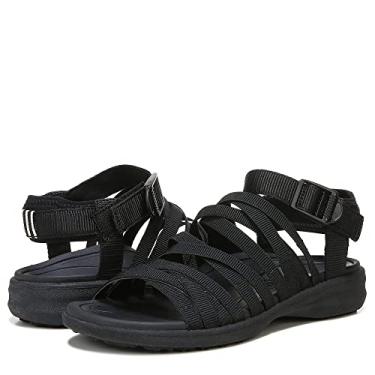 Imagem de Dr. Scholl's Sandália esportiva Tegua feminina, Preto, 36