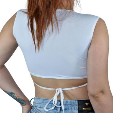 Imagem de Blusinha Decotada Use Na Academia Envio Em 24 Horas - Z40 - Fanáticos 