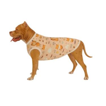 Imagem de Roupa Cachorro Grande Unissex DRY Fit UV Estampa de Animais (G4-30 a 35,9Kg)