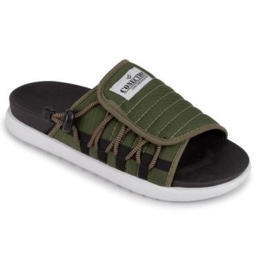 Imagem de Chinelo Masculino Slide Sandália Asuna Nuvem Anatomico, Verde, 41