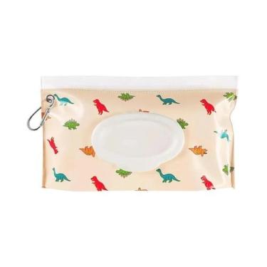 Imagem de Estojo De Lenços Umedecidos Para Bebês Com Tampa Flip Em EVA, Refiláve