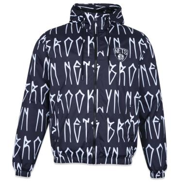 Imagem de Jaqueta New Era Corta Vento Windbreaker NBABrooklyn Nets Feminino-Feminino