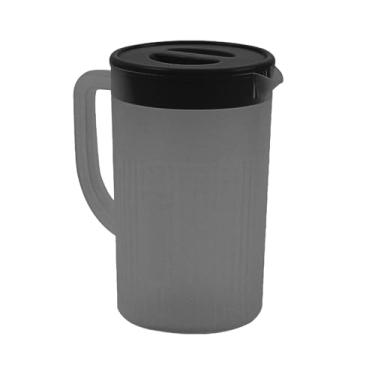 Imagem de Luqeeg Jarra de Plástico de Grande Capacidade, Resistente a Altas Temperaturas, Jarra de água Fria para chá de Suco, de Geladeira Translúcida Com Tampa, Material PP, 2,7L para Uso Doméstico Familiar