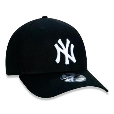 Imagem de Boné New Era 9FORTY Aba Curva MLB New York Yankees - Preto-Masculino