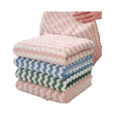 Imagem de Panos De Cozinha De Microfibra Super Absorventes, Panos De Limpeza Não