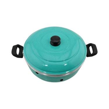 Imagem de Forma de Bolo Vigorosa 5 em 1 Multiuso Verde Água - Continental