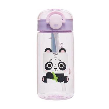 Imagem de Garrafa Com Canudo Pacific Kouii 460ML Panda Pandi Roxo-Feminino
