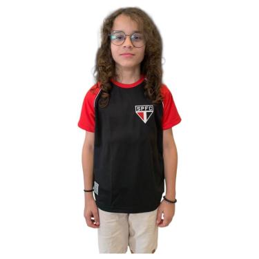Imagem de Camiseta São Paulo Juvenil Basic Dry Oficial Licenciada-Masculino