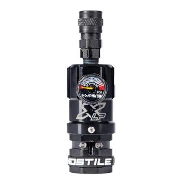 Imagem de HK Army Porta superior do regulador Hostile Airsoft XLP HPA para tanques de ar comprimido (preto)