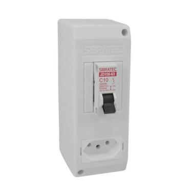 Imagem de Caixa Plástica de Sobrepor para Disjuntor Din Modelo CSDM com Disjunto