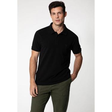 Imagem de Camisa Polo Guess Silk Gola Preto-Masculino