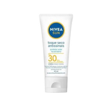 Imagem de Protetor Solar Facial Corporal Toque Seco Antissinais FPS 30 Nivea Sun