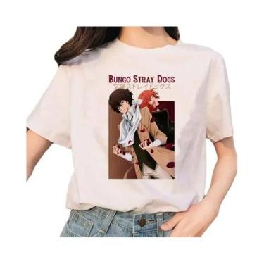 Imagem de Camiseta Casual De Anime Bungou Stray Dogs Para Mulheres, Estilo Haraj
