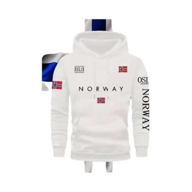 Imagem de Moletom Masculino Oversized De Algodão Quente E Corta-Vento Para Outon