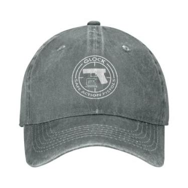 Imagem de Boné De Beisebol Vintage Em Denim Desgastado Para Homens E Mulheres, C