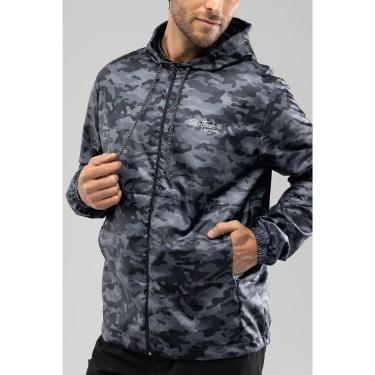 Imagem de Jaqueta Corta Vento Steel Fish Camuflada Proteção UV50 Masculina-Masculino