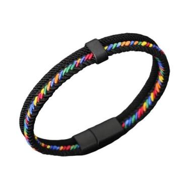 Imagem de Pulseira De Fio Com Fivela Magnética Destacável Unissex, Acessórios Ve