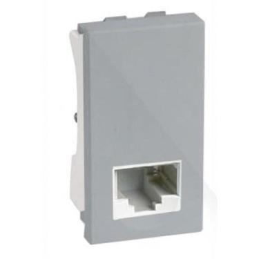 Imagem de Modulo Entrada Rj45 Cat6 Rede Internet Brg11913-1Pr