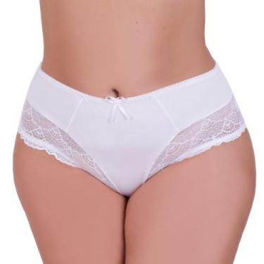 Imagem de Calcinha Plus Size com detalhe de Renda Tanga Grande -c7 CALCINHA VALÉ