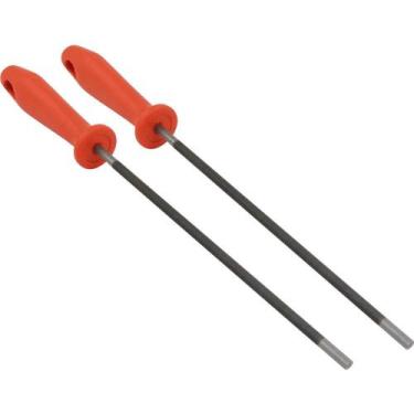 Imagem de Lima Redonda Para Motosserra, com Cabo, 8" x 7/32", com 2 Peças, 02230