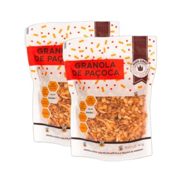 Imagem de Kit 2X: Granola Paçoca Sem Glúten Miss Croc 180g