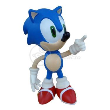 Imagem de Boneco Action Figure Sonic Grande Super Size - 23Cm - Sonic