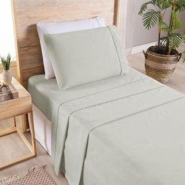 Imagem de Jogo De Cama Premier Solteiro 03 Peças Hipercal 200 Fios 80% Algodão, 