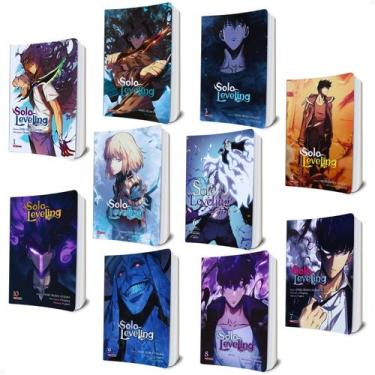 Imagem de Solo Leveling Manhwa, Mangá Volume 1 Ao 10 KIT (Colorido) em Português