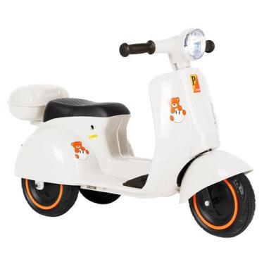 Imagem de Scooter Elétrica Mini Moto Infantil Cubi Joy 6v Até 30 kg Lambreta Bra
