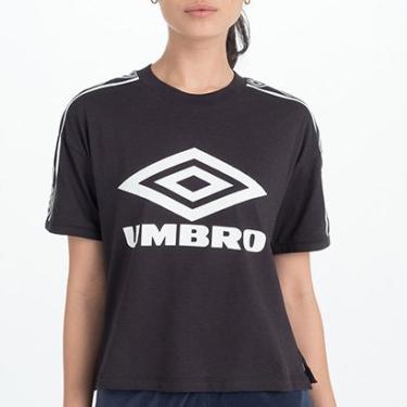 Imagem de Camiseta Umbro Traditional Diamond Large Feminina-Feminino