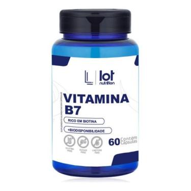 Imagem de Biotina Colágeno 60 Cápsulas - Lot Nutrition