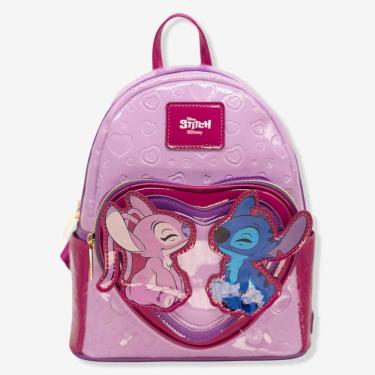 Imagem de Mochila Stitch E Angel Namorados  Disney Zonacriativa