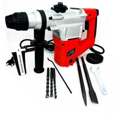 Imagem de Martelete 900W 750 RPM com Maleta e Acessórios 3 Brocas SDS Plus e Pon