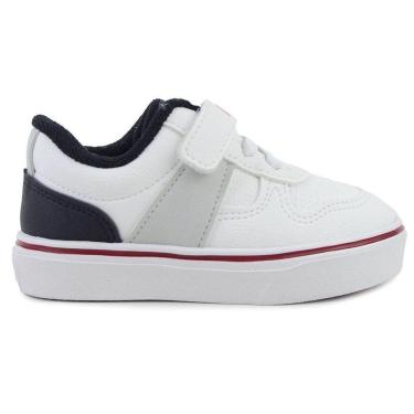 Imagem de Tênis Infantil Masculino Klin Freestyle Baby Branco - 259066-Masculino