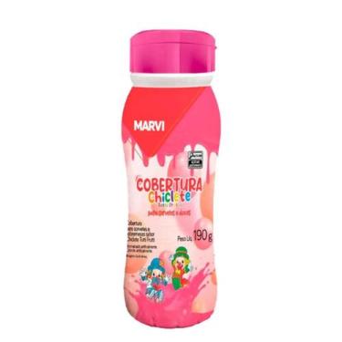 Imagem de Cobertura para Sorvete Marvi Sabor Chiclete Patati Patatá  190g